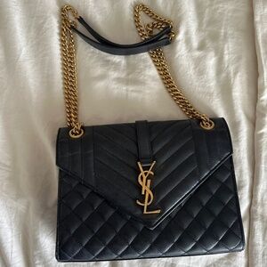 YSL medium flag bag